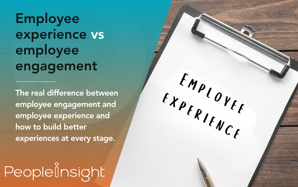 Employee experience vs employee engagement What's the difference