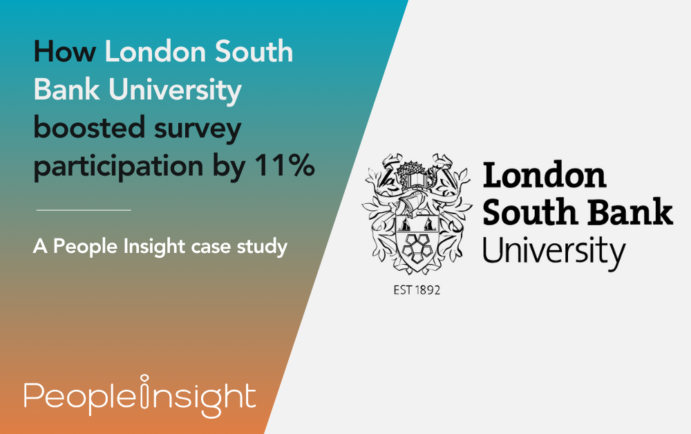 How London South Bank University boosted survey participation by 11%
