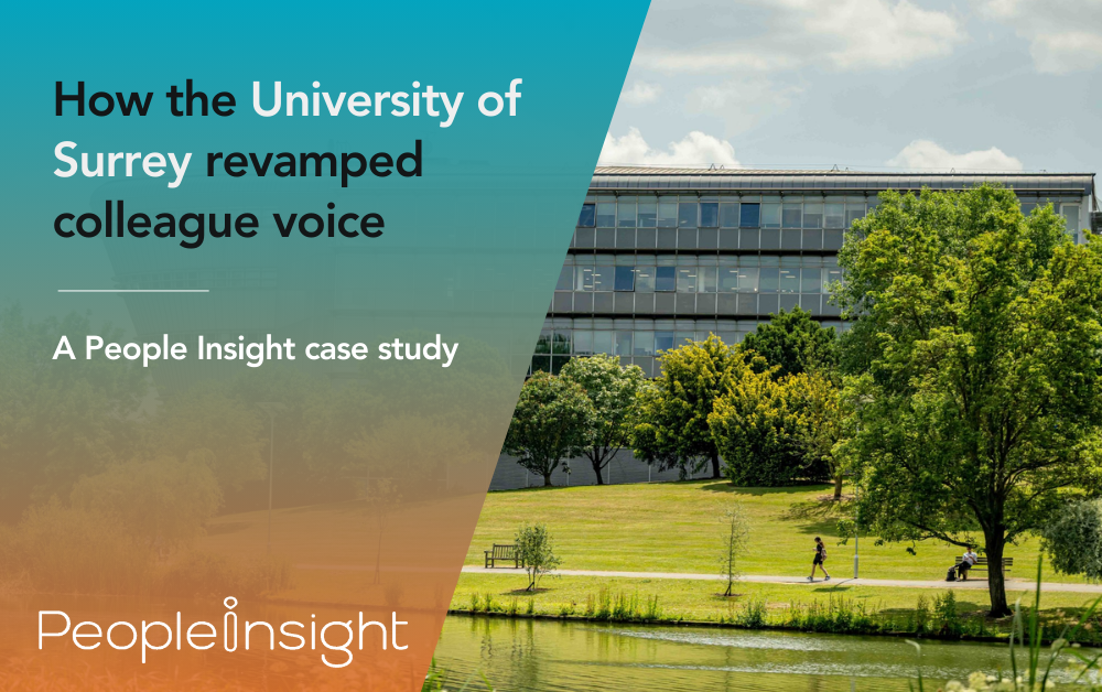 How the University of Surrey revamped colleague voice