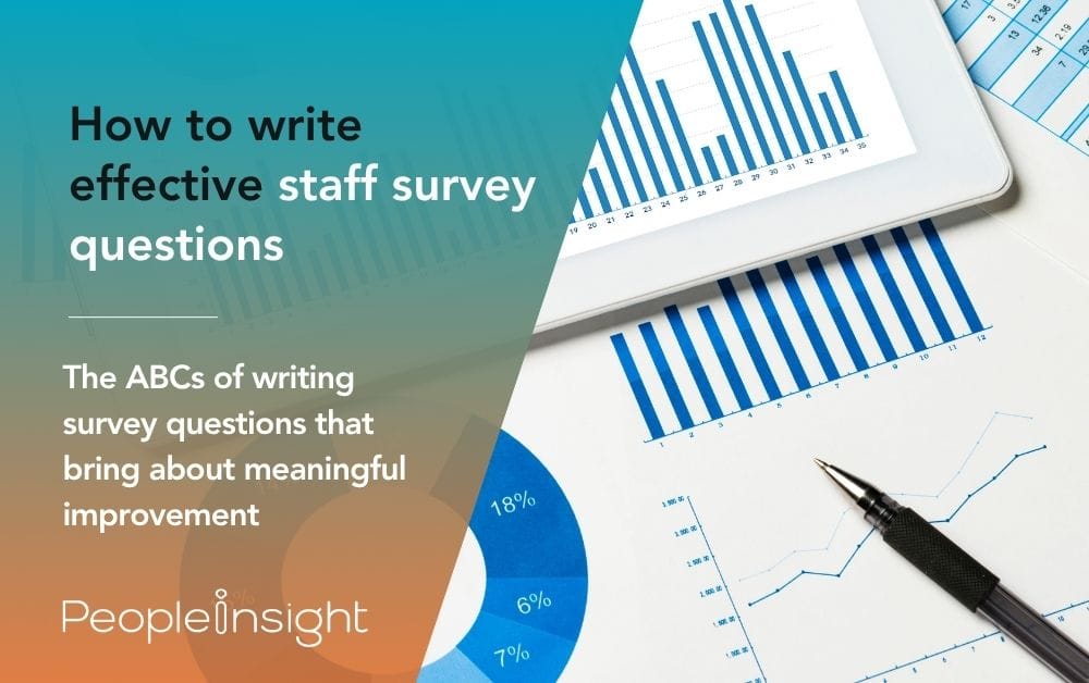 How to write effective staff survey questions