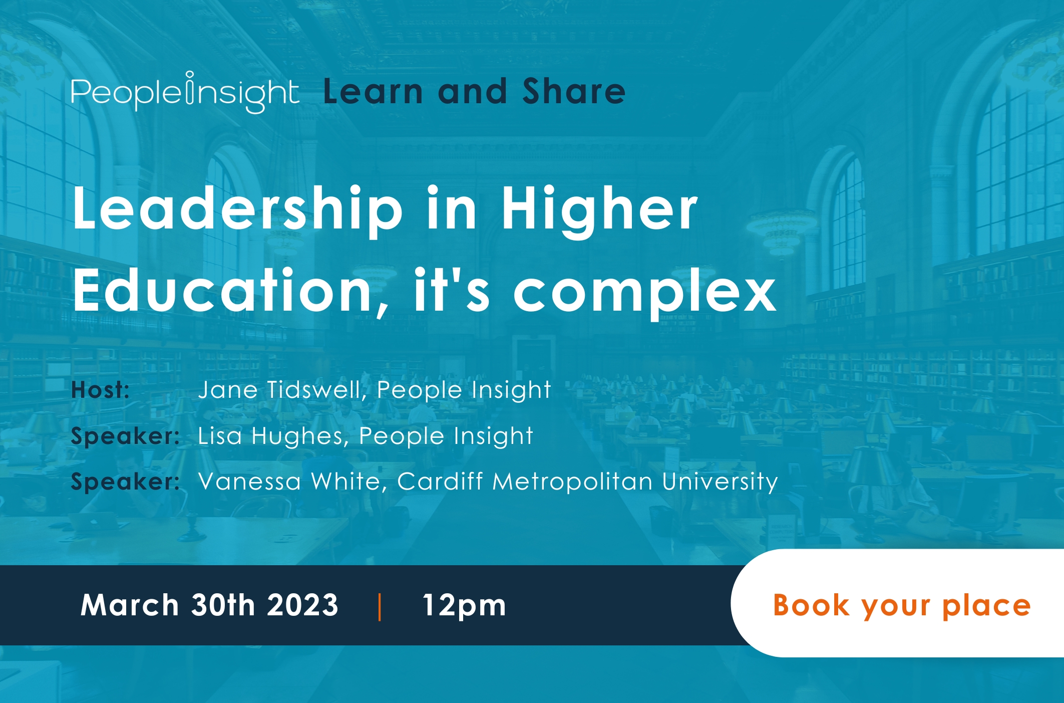 leadership in higher education, People Insight