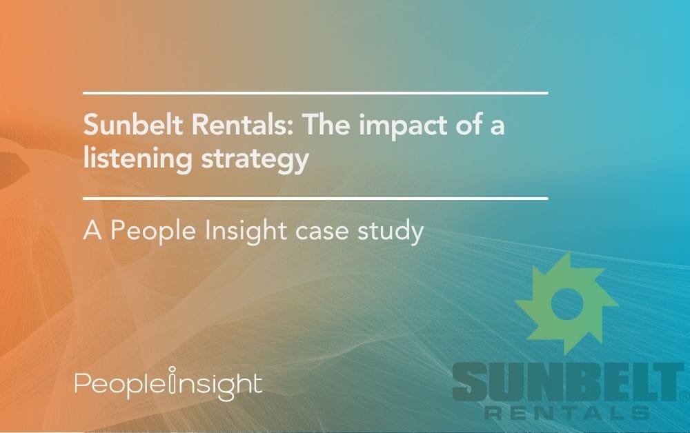 Sunbelt Rentals case study