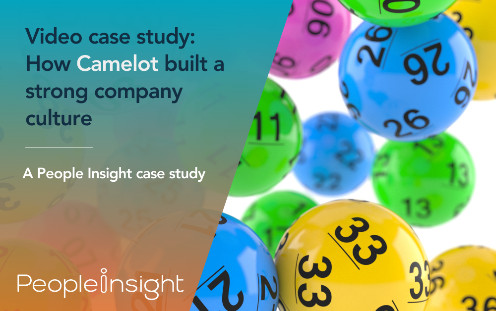 Video case study How Camelot built a strong company culture