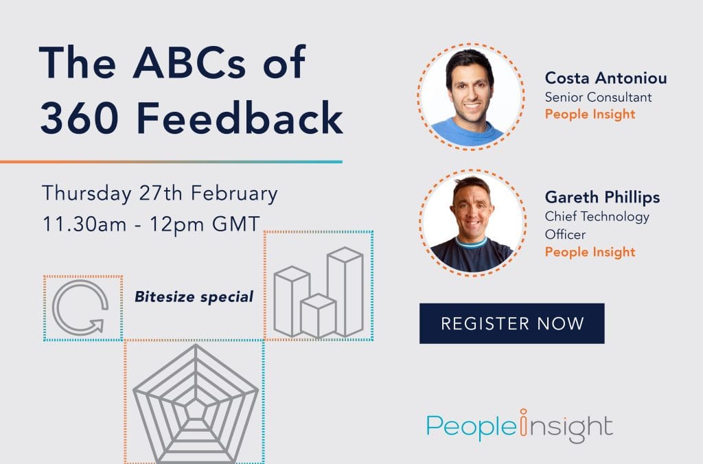 On demand: The ABCs of 360 Feedback