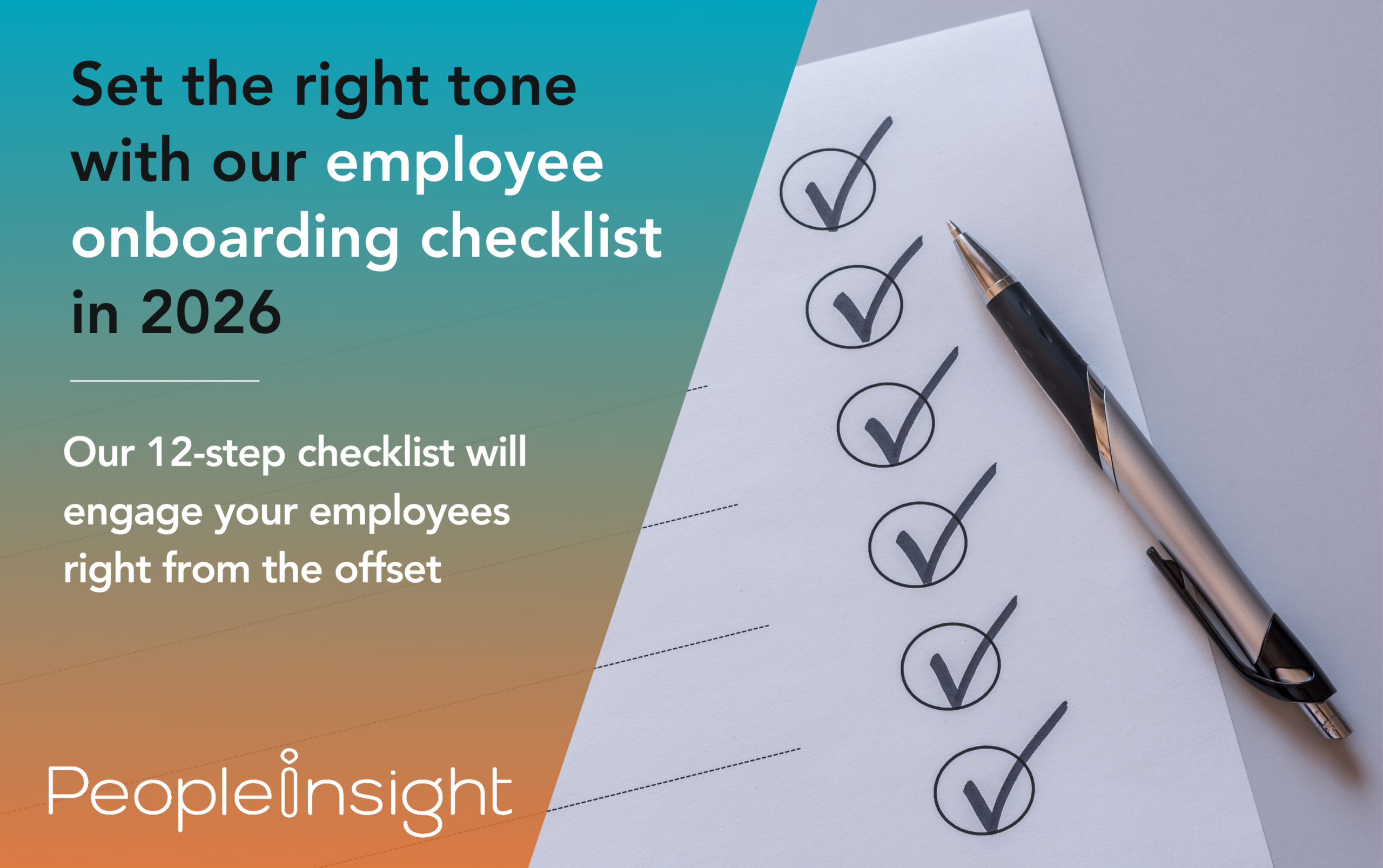 employee onboarding checklist