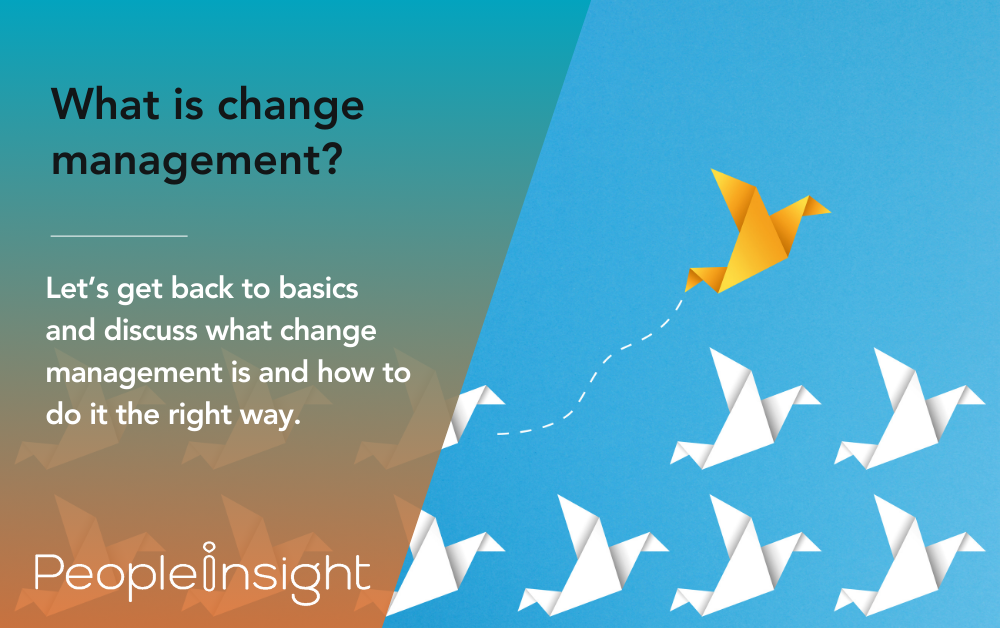 what is change management?