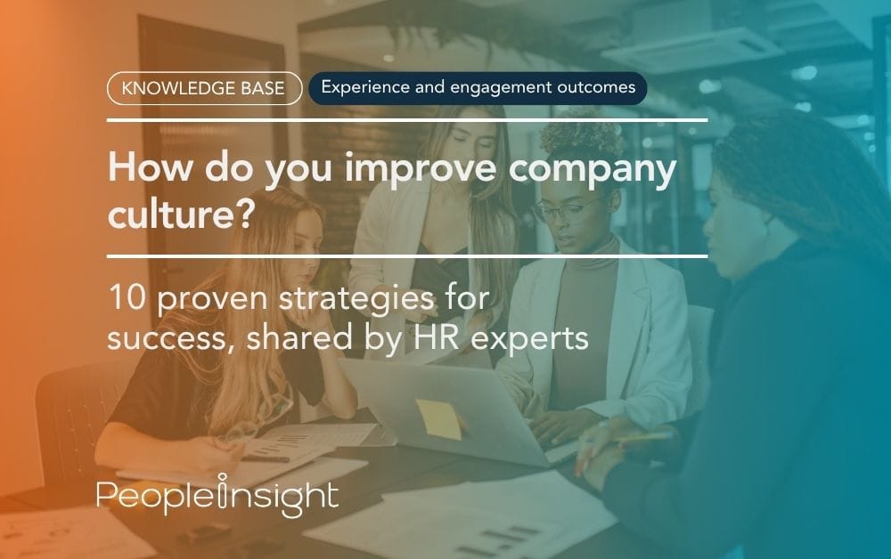 How do you improve company culture kb