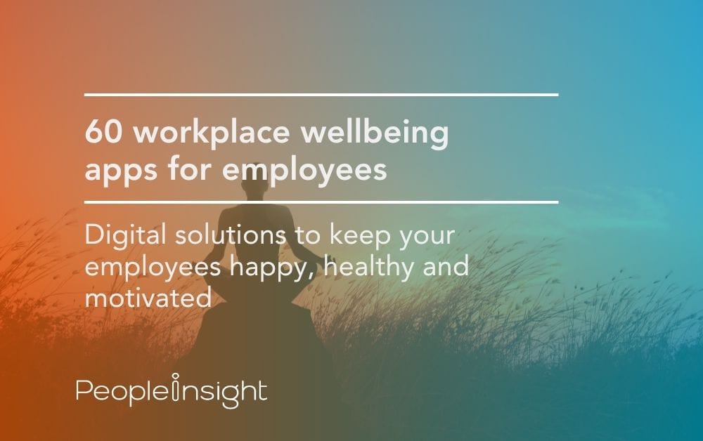 60 workplace wellbeing apps for employees
