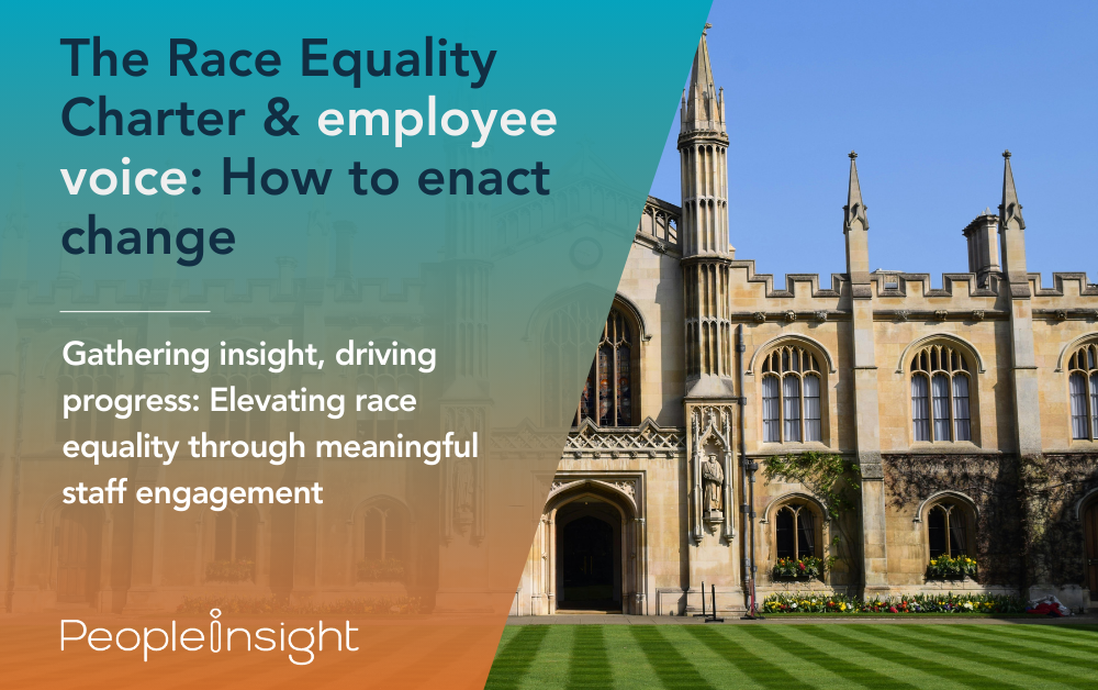The Race Equality Charter & employee voice How to enact change