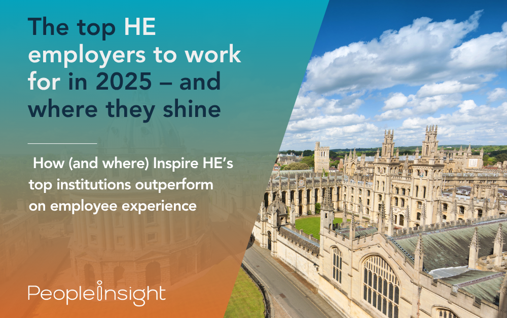 The top HE employers to work for in 2025 – and where they shine