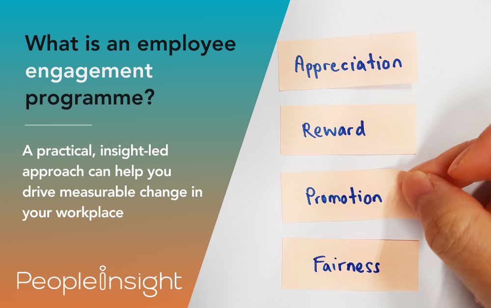 What is an employee engagement programme
