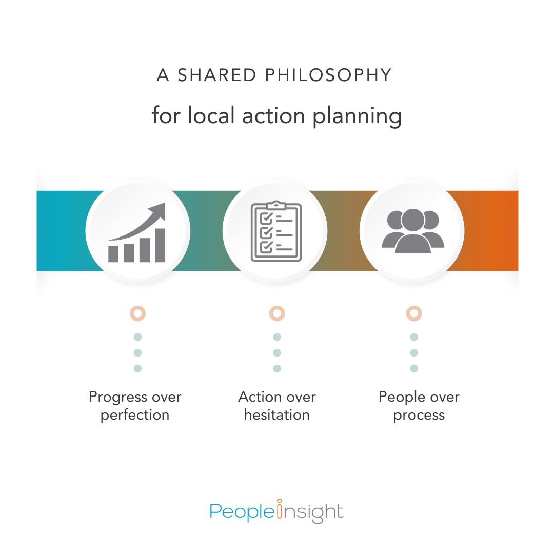 A shared philosophy for local action planning