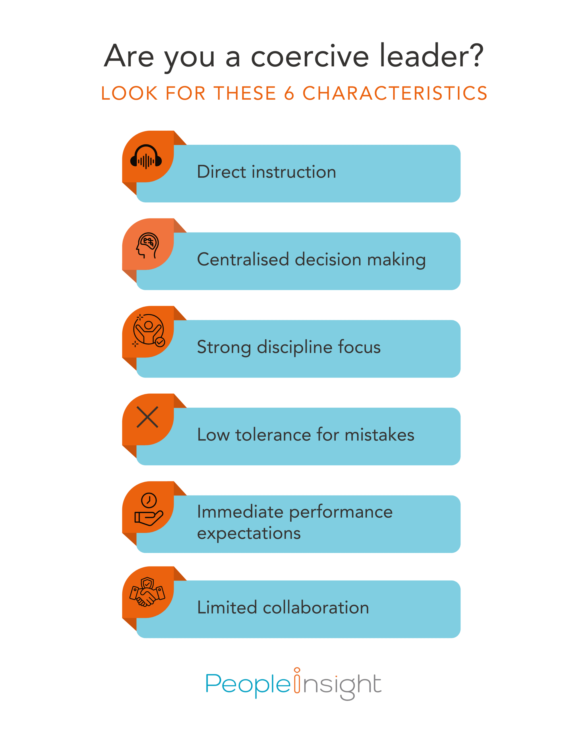 Are you a coercive leader
