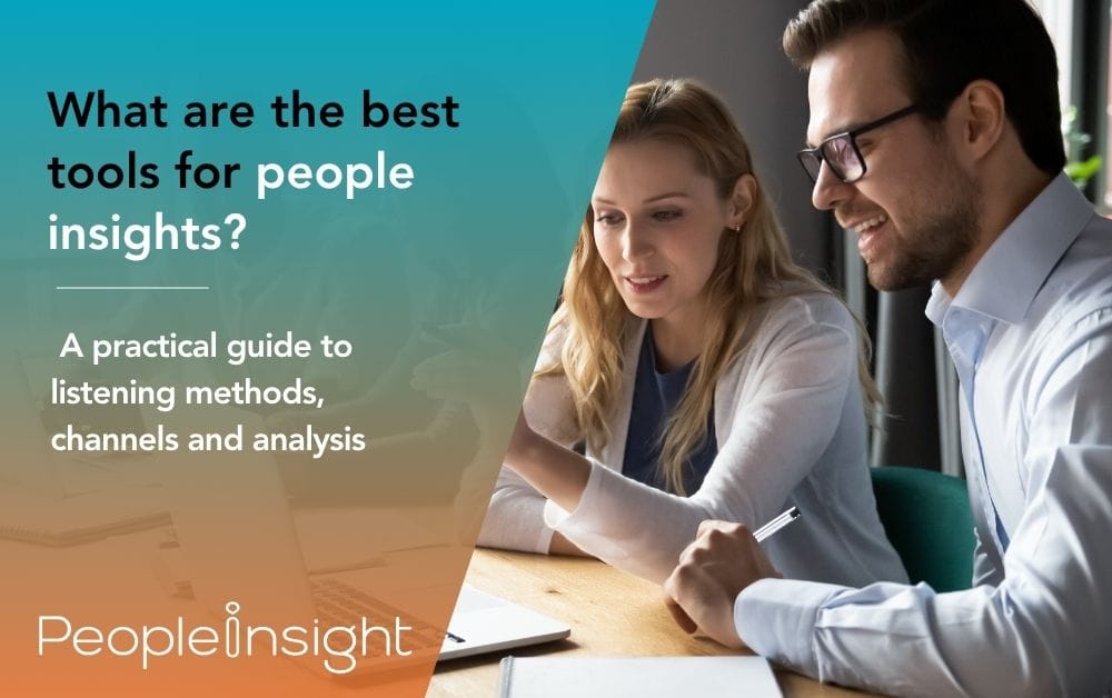 What are the best tools for people insights