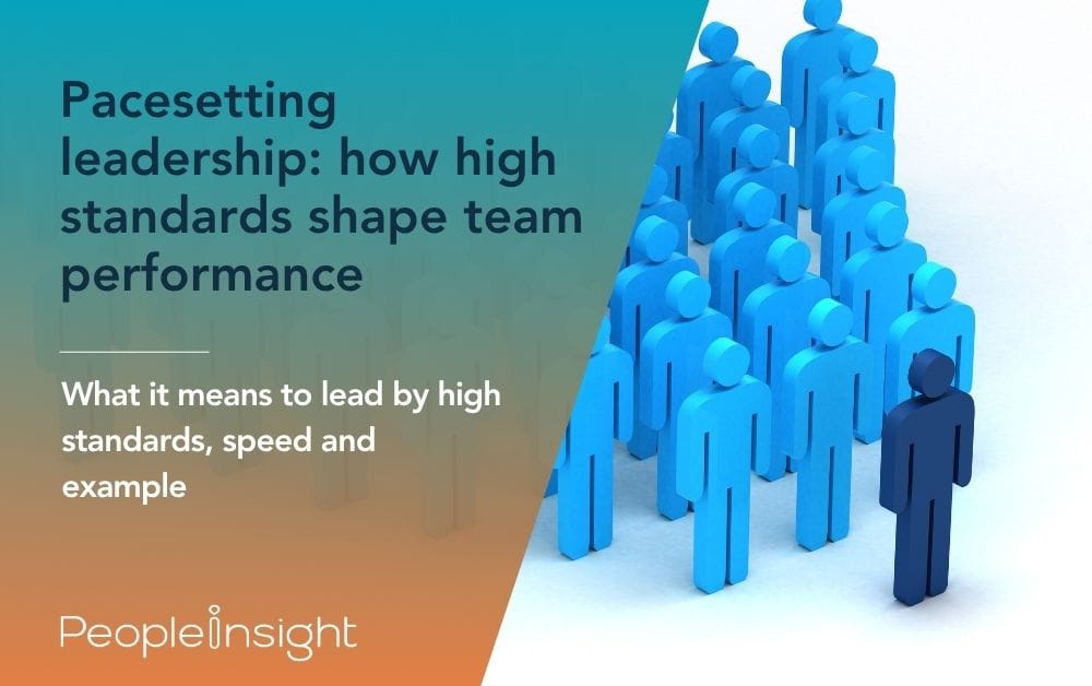 Pacesetting leadership