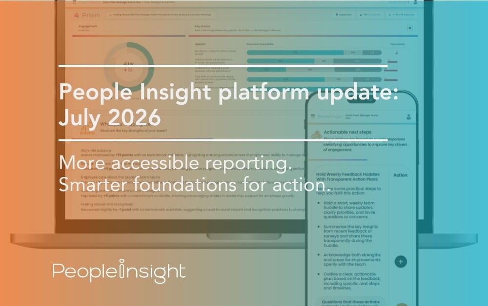 People Insight platform update (July 2026)